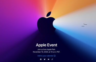 Apple Event November 10,2020,at 10a.m. ONE MORE THING
